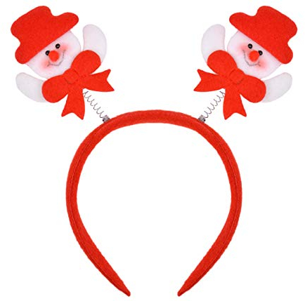 Alsino Haarreif Weihnachten Kinder Mädchen Weihnachts Geweih Schneemann Rentier Nikolaus Erwachsene Elch Accessoire Kopfschmuck