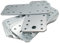 10pcs Mending Plates Joining Flat Metal Fixing Sheet Brackets Wood 140x55x2mm