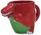 Deluxebase Tazza dei Critters T Rex Dinosaur delle terrecotte Tazza a forma di sveglia e animale della novità per i bambini ed adulti.