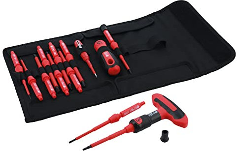 Laser 8527 Insulated Interchangeable Screwdriver Set 16pc