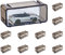 10 Pcs 1/64 Car Model Display Case, Clear Acrylic Display Case for Car model, Scale Match-box Wheel Display Case Car Garage Showcase for Scale 1/64, 1/156 1/89 1/185 1/90 1/136 1/73 1/70 1/80 (Grey)