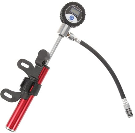 Digitaler Bildschirm Heimtrainer Fahrrad Luftkompressor Reifen Aluminiumlegierung