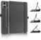 JRTAL Kompatibel mit Blackview Tab 16 Hülle, 360°Drehbarer Cover Kunstleder Schutzhülle Tasche Etui mit Ständerfunktion für 11 Blackview Tab 16 Pro Tablet (Nicht für Andere Modelle) - Schwarz
