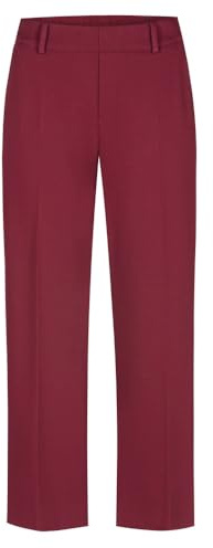 Stehmann, Fenja2-650, modische 6/8 Culotte Schlupfhose mit Schrägtaschen Größe 44, Farbe Chilli