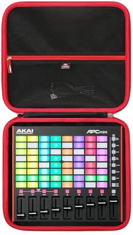 FBLFOBELI Hartschalen-Tragetasche für AKAI Professional APC Mini MK2 / MPD218 / MIDImix USB MIDI Pad Controller