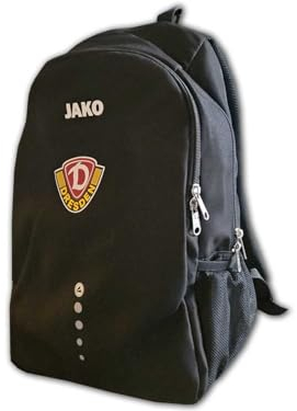 JAKO Dynamo Dresden Rucksack Classico SCHWARZ - -