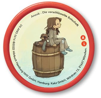 Kekz Audiochip: Anouk, die Nachts auf Reisen geht - Kekz 1 | Die verschlüsselte Botschaft, Für Kekzhörer, Hörspiel für Kinder ab 5 Jahren, Spielzeit ca. 31 min