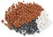 Mineralkugeln, Mineralperlen Nachfüllset für die Handbrause, Duschkopf Anti-Kalk-Ersatz, Mineral Duschbälle, Duschkopf Kalk Filter, Filtersteine, Ionenfilternd, 6 Packungen 270g