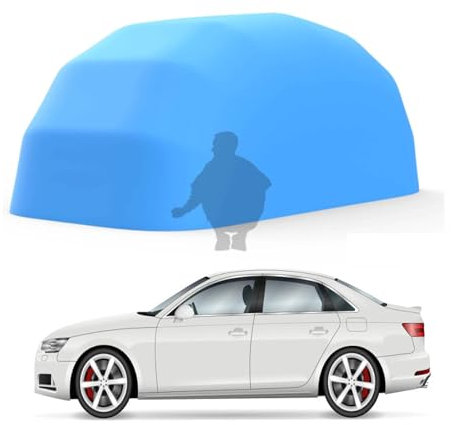 Riparo per garage portatile impermeabile semiautomatico, riparo per auto pieghevole per tettoia per auto per camion (Blue 6.4*2.8*2.65M)