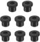 M METERXITY 8-Pack Rubber Grommets for Wiring 10mm Desk Grommet Double-Sided Flexible Cable Cord Grommet Desk Hole Cover for Cables/Wires Through Protection Cable Grommet [Black]