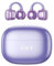 ZOMBIES CAT Clipbuds 7 Open Ear Earbuds,Comfort Clip On Earphones,Wireless Bluetooth 5.4 Headphones,Ip45 Ear Cuff with Led Digital Display For Small Ears,Glasses Wearers,Enc Clear Call,Purple