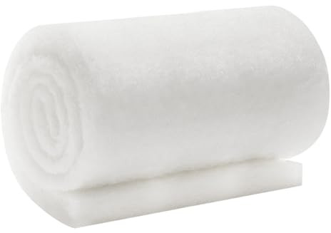 Admygo Eponge Filtrante pour Aquarium, 1 m X 30 Cm Tampon Filtrant pour Aquarium, Tampon Filtrant Biochimique éPaissi pour Aquarium De Bassin