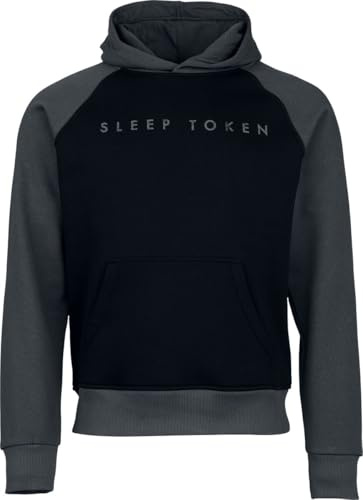Sleep Token Logo Männer Kapuzenpullover schwarz/grau Band-Merch, Bands