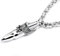 Schmuck-Checker Massiver Edelstahl Herren Anhänger Patrone Adler Munition Bullet silber Königskette Halskette