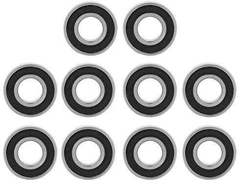 Rillenkugellager 10 stücke 6900-2RS Gummi Sealed Rillenkugellager 10mm * 22mm * 6mm Dünnes Gummi Abgedichtete Kugellager für kleine Hobby 10mm Welle/Rute Projekte