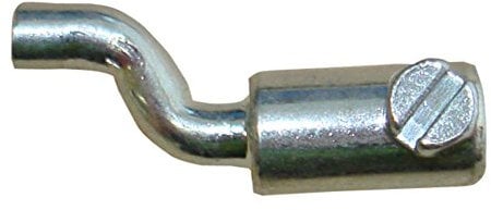 BMS Dog Leg, Z Cable End With Single Hole Fixing Upto 2mm Cable Fits Many Lawnmowers
