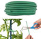 DOBO Filo di Ferro da Giardinaggio in Acciaio zincato 10mm x 10m con Rivestimento in Schiuma espansa gommata Morbida e malleabile schiumato gommato