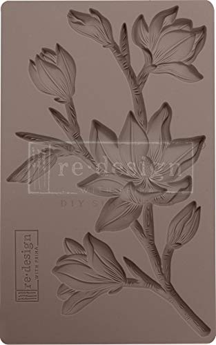 Prima Marketing 643102 Moule à remodeler 5 x 8 cm Motif forêt Flora Taille unique
