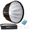 Godox QR-P70 Softbox Profundo parabólico de liberación rápida de 70 cm para GodoxMS200-V MS300-V SK400II-V DP400III-V DP600III-V SL60W SL60IID SL60IIBi SL100D SL100Bi VL150 VL300 UL150 (70CM)