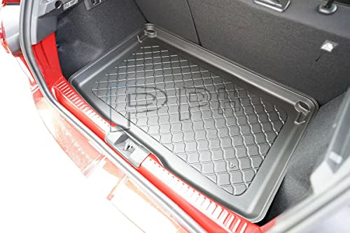 PPH - Gummierte Premium Kofferraumwanne für Dacia Sandero III Stepway III ab Bj. 2021- Varioboden auf erhöhte Ladefläche