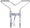 Aluminum Ladder Stand Off - V-Shaped Ladder Accessories With Rubber Bumper, No Trace, Multipurpose, No Tools Needed, Used on Building Corner, Tree, Utility Pole, Downpipe