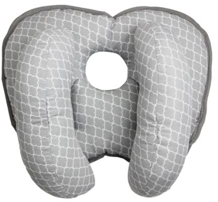 Babykissen Babykissen Klein Baby Lagerungskissen Gegen Plattkopf Kleinkind Kissen Baby Kopf Gestaltung Kissen Kleinkinder Kissen Baby Unterstützung Kissen (Grau)