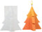 Silikonformen Gießformen Weihnachten Kerzenformen zum Gießen, 3D Weihnachtsbaum Silikonform Weihnachten Gips Zum Gießen Gießformen Silikon Gießform Weihnachten Baum Giessformen Silikon Kerzenform