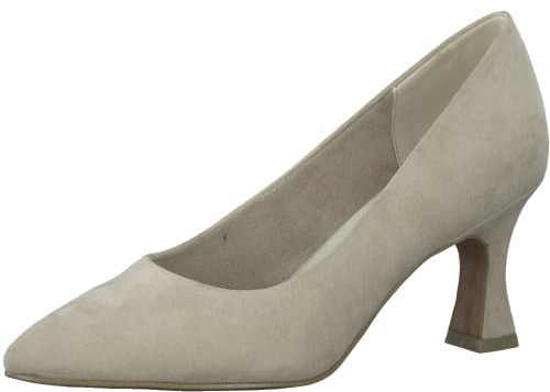 MARCO TOZZI Damen Pumps Spitz Vegan, Beige (Dune), 39 EU