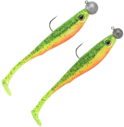 Spro Iris Popeye to-Go 12cm 5+10g - 2 montierte Gummifische