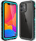 ZOETEC for iPhone 13 Pro Max Waterproof Case, 360 Full Sealed with Built-in Screen Protector Shockproof Dustproof Clear Case 6.7 inch (Blue)