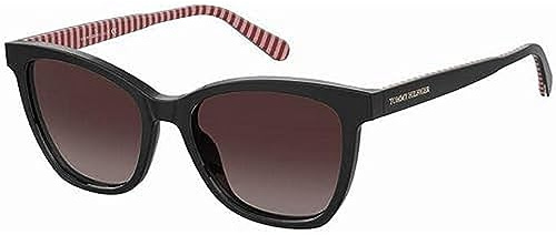 TOMMY HILFIGER Damen TH 1981/S Sonnenbrille, Nero e ciliegia, 54