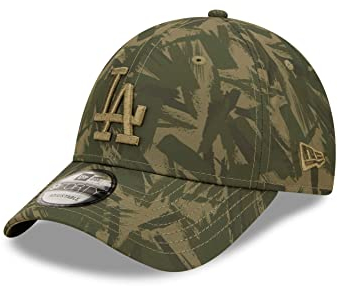 New Era Major League Baseball Fanartikel LA Dodgers Grün Multi 9Forty Adjustable Cap - One-Size