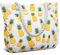 Gentlepaw Wasserdicht Strandtasche Groß Badetasche familie mit reißverschluss Tote bag Damen für Gym, Shopper, Reisen,Strand Sommertaschen urlaub must haves (Pineapple)