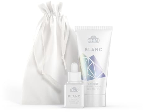 LCN Set 3 Blanc Xmas Christmas Weihnachten Beauty Kosmetik Set 3tlg. - Handcreme, Nagelöl, Samtbeutel