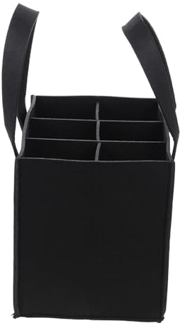 PRETYZOOM À Vin Multifonctionnel Pochette De Rangement Portable pour Bouteilles De Vin Feutre pour Mariages Et Événements