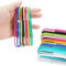 Bunt Büroklammern Groß 100mm, 30 Stück 10-farbige Vinylbeschichtete Jumbo Büroklammern Set, Wiederverwendbare Große Büroklammern aus Metall, Paper Clips für Dokumente, Papiere, Schulbürobedarf
