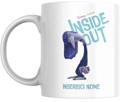 Tazza Inside Out In Ceramica 350 ml Una nuova emozione! Wow (Noia)