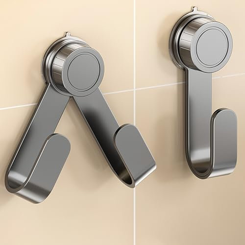 NICOLA Pan Lid Holders, 4 Pack Pan Lid Storage Rack Wall Mounted, Pot and Pan Lid Holders, Stainless Steel Pot Lid Rack Organizer Self Adhesive for Cupboard, Pot Lid (grey)