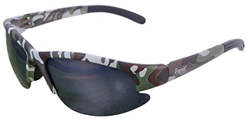 RRapid Eyewear POLARISIERTE CAMOUFLAGE SONNENBRILLE zum Angeln, Schießen und Sport. UV400-Schutz