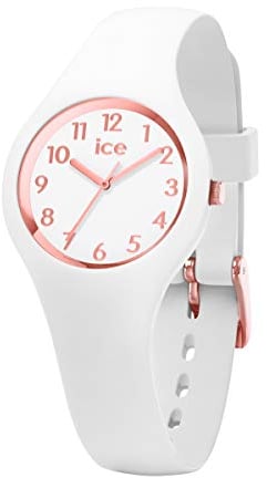 ICE-WATCH Ice-Glam Montre Mixte Analogique Quartz avec Bracelet Silicone IC015343