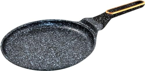 rukauf HQ Premium Pfanne für Pfannkuchen mit Antihaft Granit Keramik-Beschichtung Pfannkuchenpfanne (22cm)