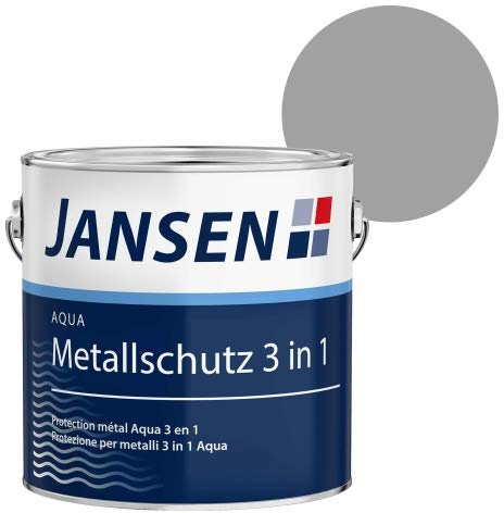 Jansen Aqua Metallschutz 3in1 (RAL 9006) 2,5l