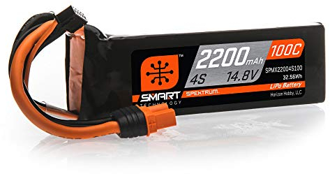 14,8 V 2200 mAh 4S 100C Smart LiPo-Akku: IC3