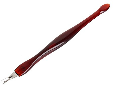 Nagelhautschieber Nagelhautentferner Trimmer Drücker Maniküre Entfernung der toten Haut Gabel Nail Art Tipps Nagelreiniger Werkzeug für den Heim-Salon-Gebrauch