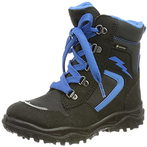 Superfit Jungen HUSKY1 Boot, Schneestiefel, SCHWARZ/BLAU 0010, 29