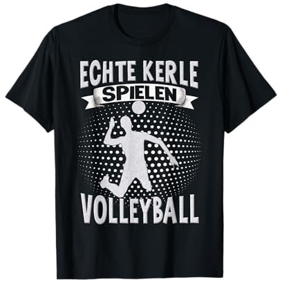 Volleyballer Männer Jungen Jungs Beach Volleyball T-Shirt