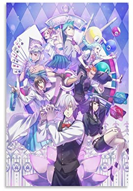 Anime Death Parade Manga Poster Bild Druck Leinwand Gemälde Schlafzimmer Ästhetik 20 x 30 cm Unframe