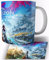 Horizon Call of the Mountain Keramik Becher 325ml Tasse Mug