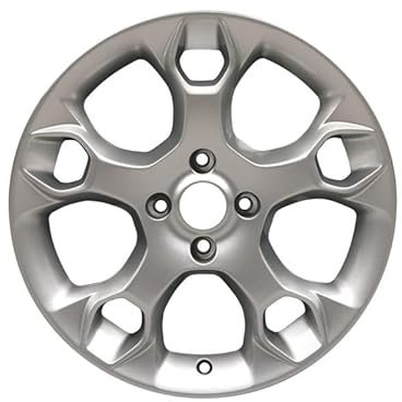 Ford Genuine Fiesta MK7 17 Alloy Wheel 5 Spoke Silver 2008-2012 2237319
