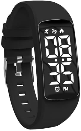 aswan watch Digitaluhr Kinder Mädchen Jungen mit Schrittzähler,Wecker,Stoppuhr, Distanz,Datum-Sport Armbanduhr ohne App und Handy mit Silikonarmband